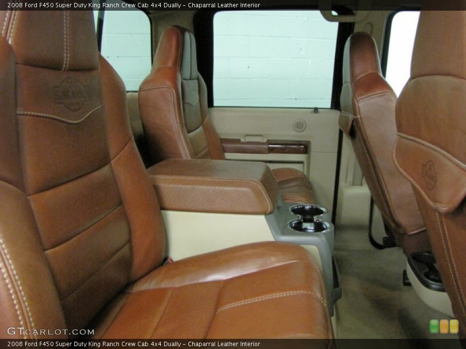 Chaparral Leather Interior Rear Seat for the 2008 Ford F450 Super Duty King Ranch Crew Cab 4x4 Dually #70013265