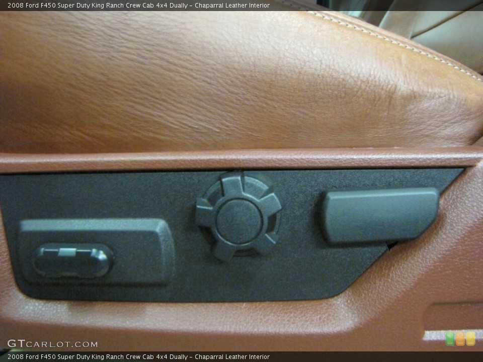 Chaparral Leather Interior Controls for the 2008 Ford F450 Super Duty King Ranch Crew Cab 4x4 Dually #70013295