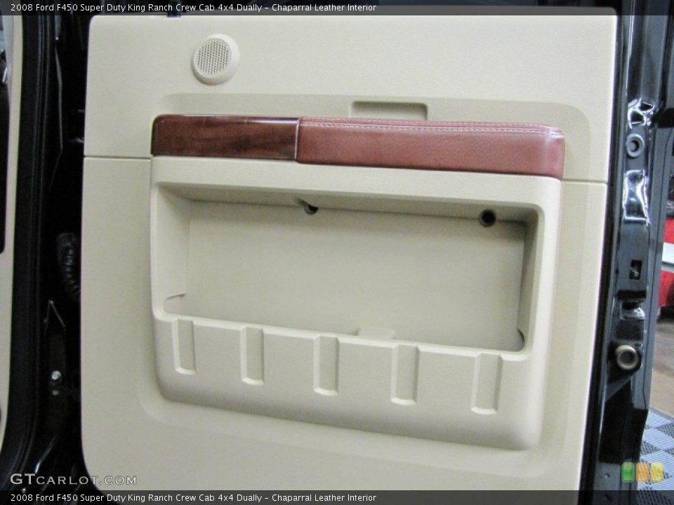 Chaparral Leather Interior Door Panel for the 2008 Ford F450 Super Duty King Ranch Crew Cab 4x4 Dually #70013355