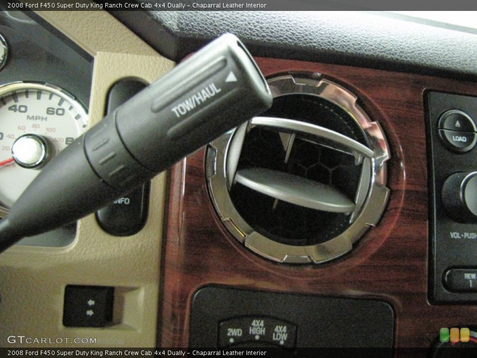 Chaparral Leather Interior Transmission for the 2008 Ford F450 Super Duty King Ranch Crew Cab 4x4 Dually #70013421