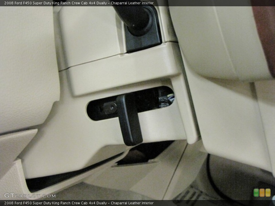 Chaparral Leather Interior Controls for the 2008 Ford F450 Super Duty King Ranch Crew Cab 4x4 Dually #70013434