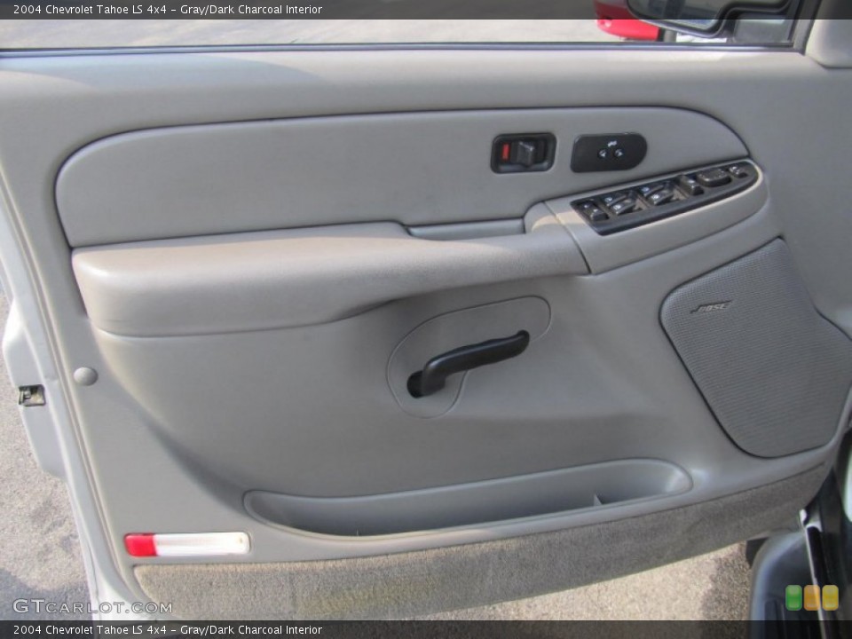 Gray/Dark Charcoal Interior Door Panel for the 2004 Chevrolet Tahoe LS 4x4 #70013738