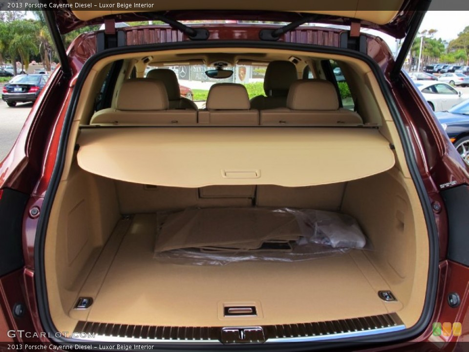 Luxor Beige Interior Trunk for the 2013 Porsche Cayenne Diesel #70015018
