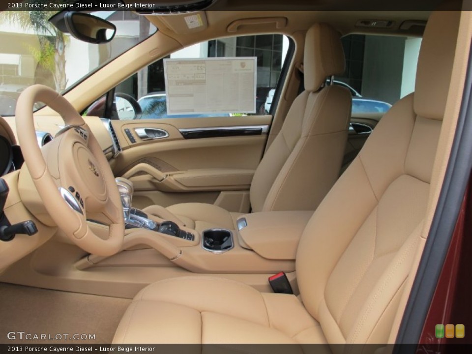 Luxor Beige Interior Photo for the 2013 Porsche Cayenne Diesel #70015060