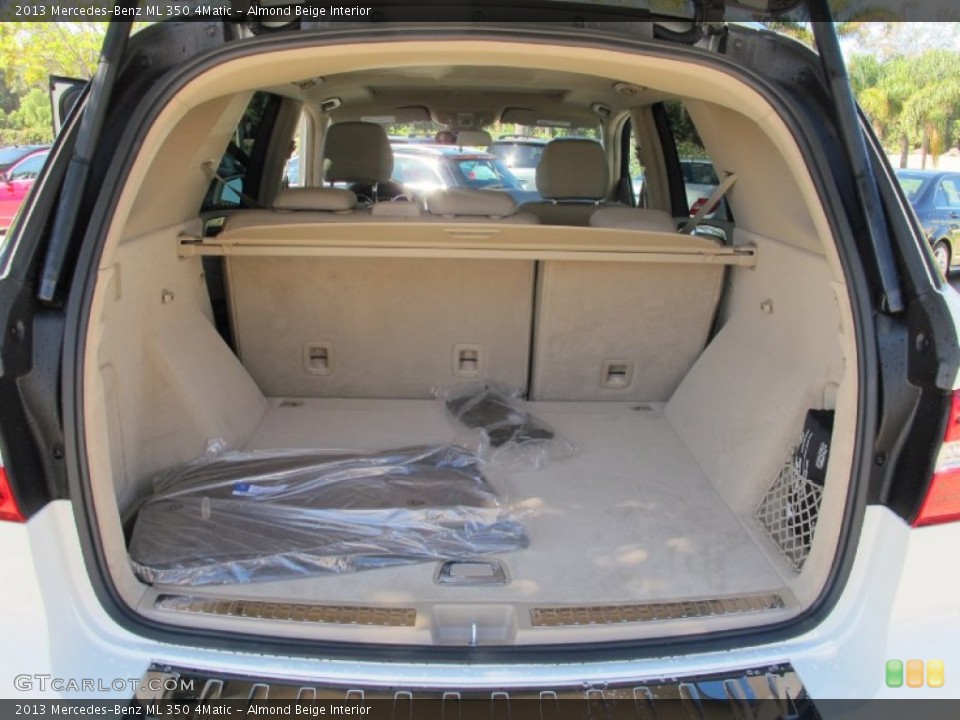 Almond Beige Interior Trunk for the 2013 Mercedes-Benz ML 350 4Matic #70015233