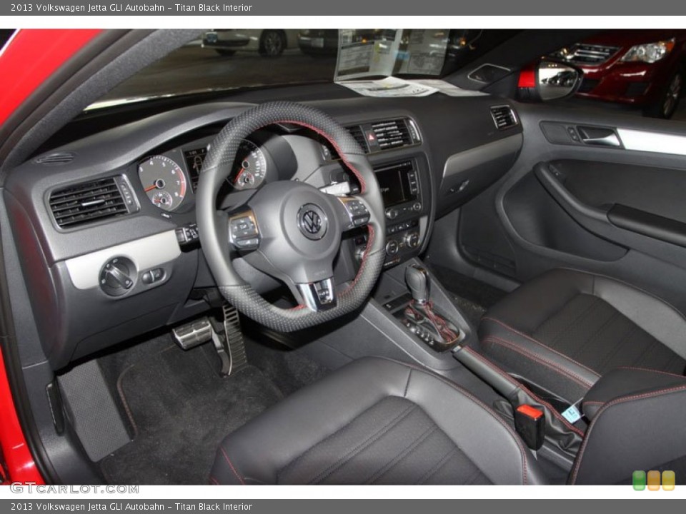 Titan Black Interior Photo for the 2013 Volkswagen Jetta GLI Autobahn #70018768