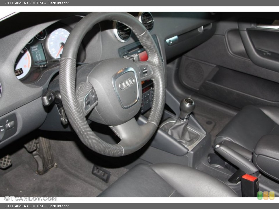 Black Interior Steering Wheel for the 2011 Audi A3 2.0 TFSI #70020332