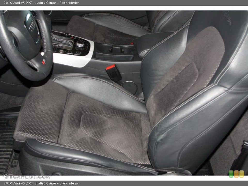 Black Interior Front Seat for the 2010 Audi A5 2.0T quattro Coupe #70020552