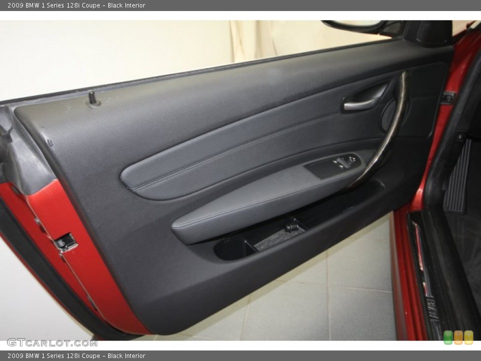Black Interior Door Panel for the 2009 BMW 1 Series 128i Coupe #70022088