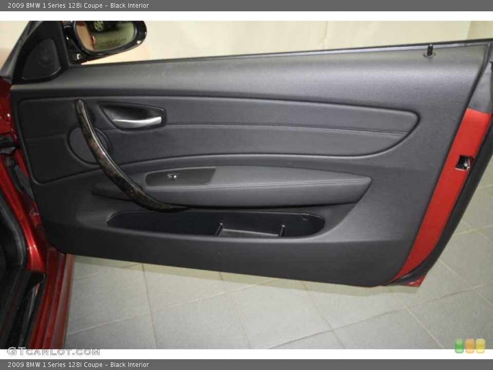 Black Interior Door Panel for the 2009 BMW 1 Series 128i Coupe #70022283