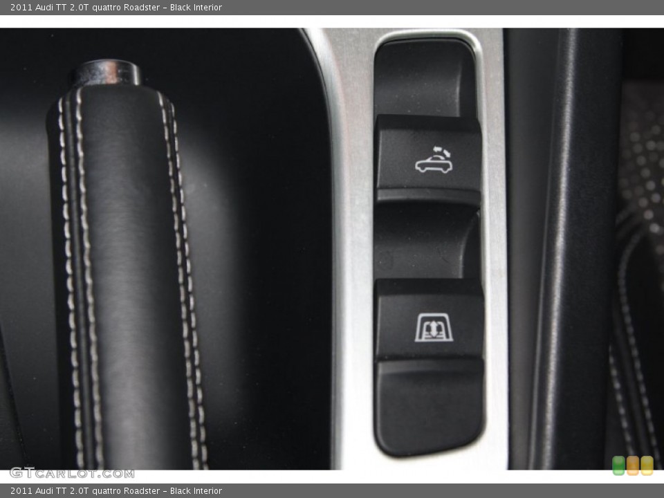 Black Interior Controls for the 2011 Audi TT 2.0T quattro Roadster #70022574