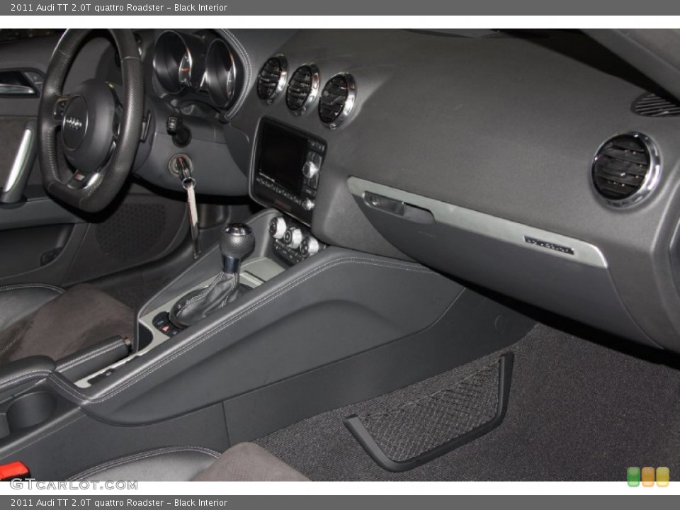 Black Interior Dashboard for the 2011 Audi TT 2.0T quattro Roadster #70022800