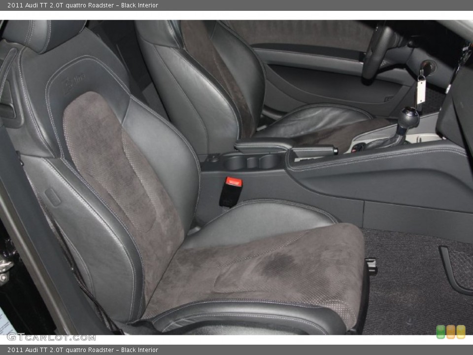 Black Interior Front Seat for the 2011 Audi TT 2.0T quattro Roadster #70022812
