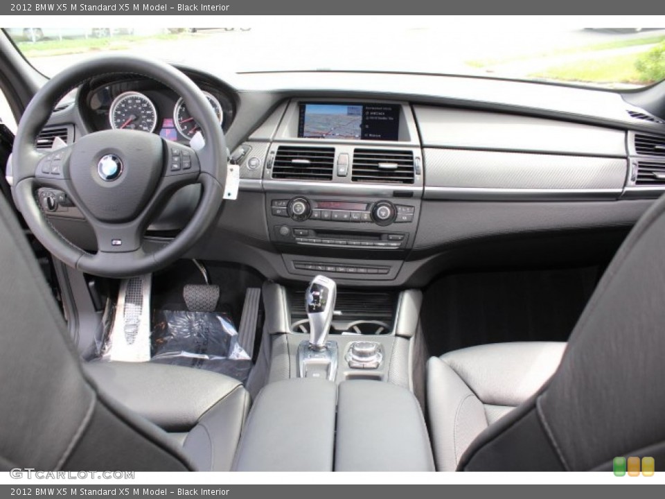 Black Interior Dashboard for the 2012 BMW X5 M  #70024868