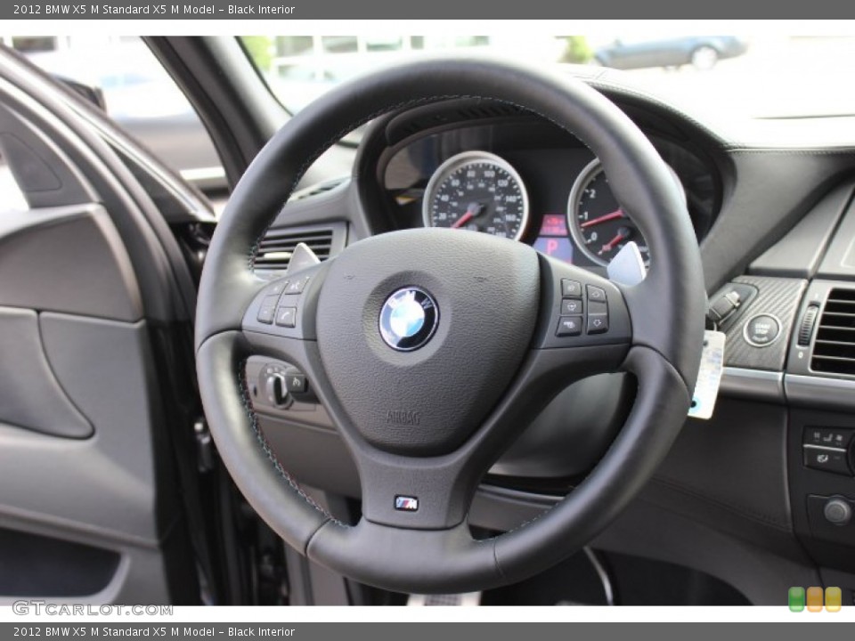 Black Interior Steering Wheel for the 2012 BMW X5 M  #70024903