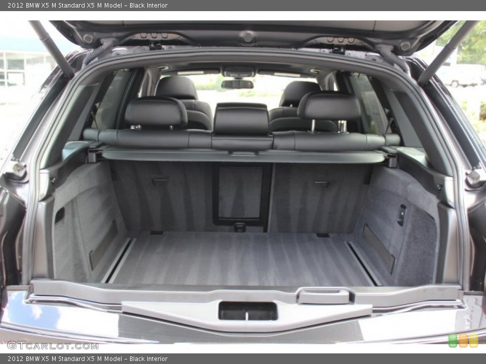 Black Interior Trunk for the 2012 BMW X5 M  #70024956