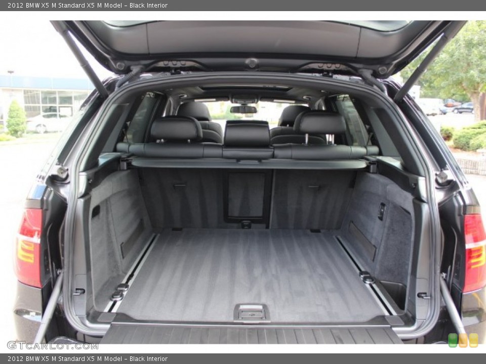 Black Interior Trunk for the 2012 BMW X5 M  #70024968