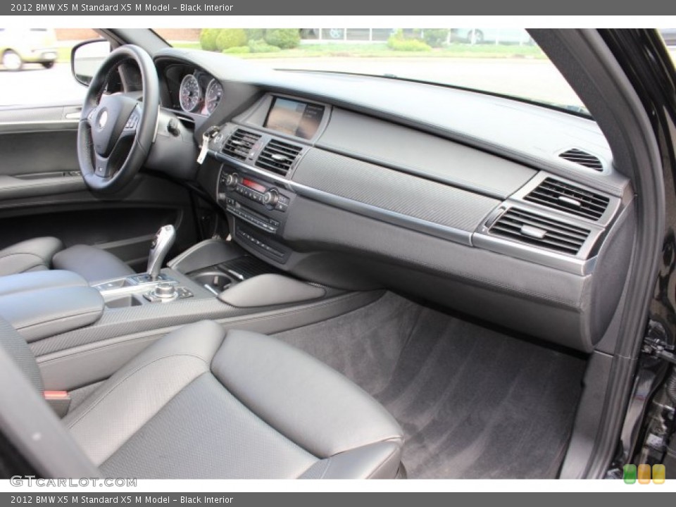 Black Interior Dashboard for the 2012 BMW X5 M  #70025025