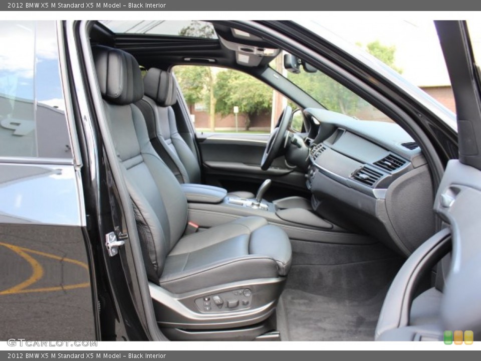 Black Interior Photo for the 2012 BMW X5 M  #70025037
