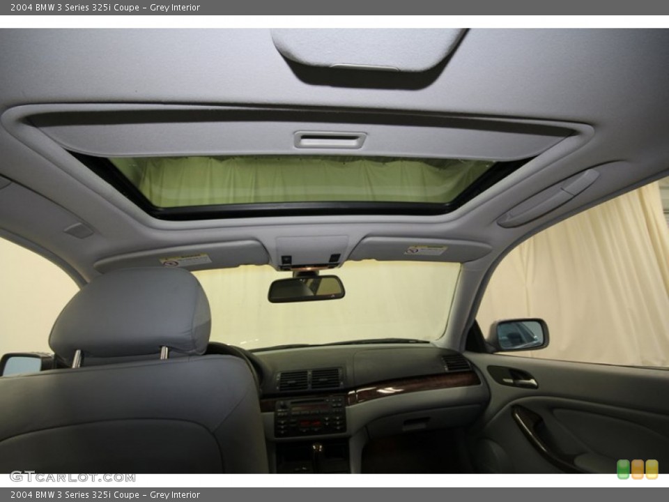 Grey Interior Sunroof for the 2004 BMW 3 Series 325i Coupe #70025145
