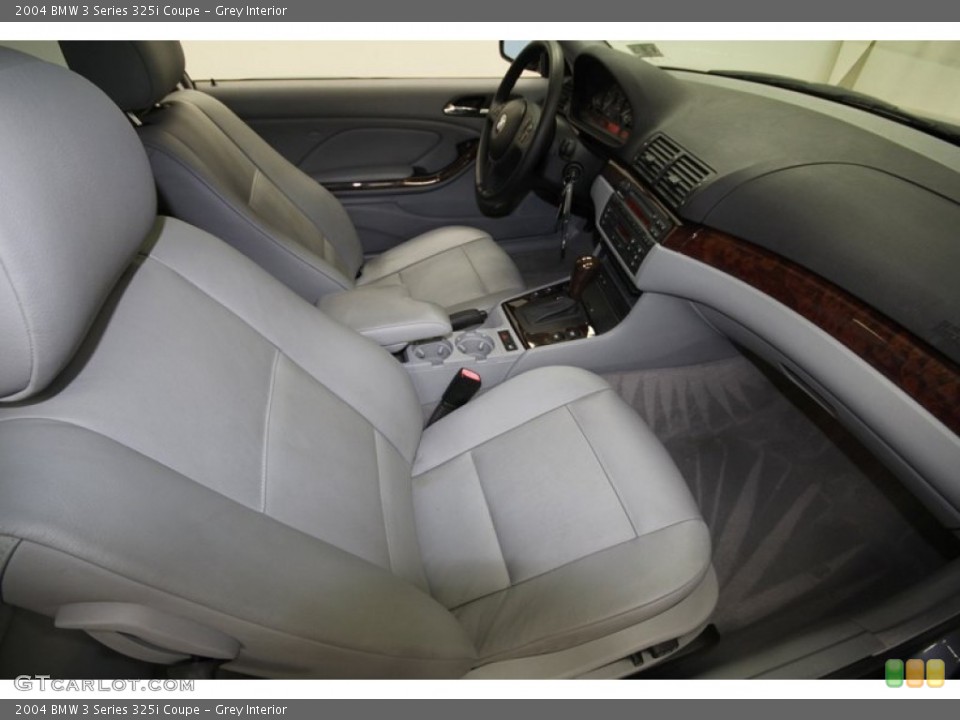 Grey Interior Front Seat for the 2004 BMW 3 Series 325i Coupe #70025178