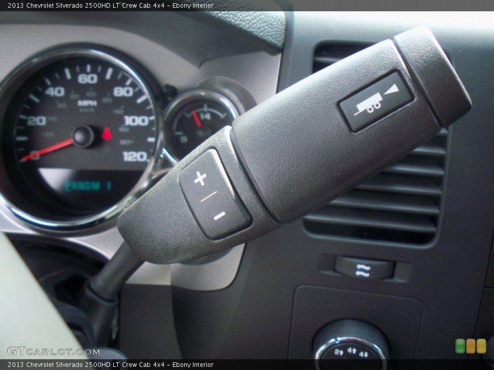 Ebony Interior Transmission for the 2013 Chevrolet Silverado 2500HD LT Crew Cab 4x4 #70028185