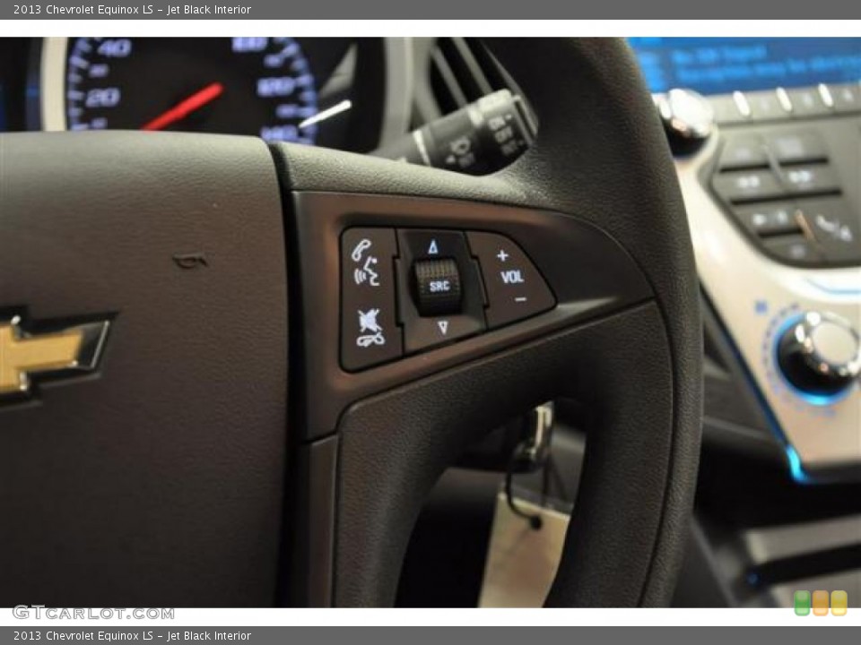 Jet Black Interior Controls for the 2013 Chevrolet Equinox LS #70033215