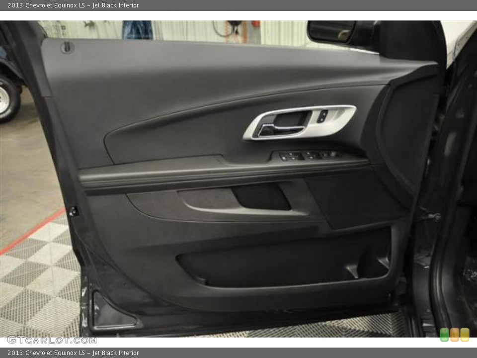 Jet Black Interior Door Panel for the 2013 Chevrolet Equinox LS #70033467