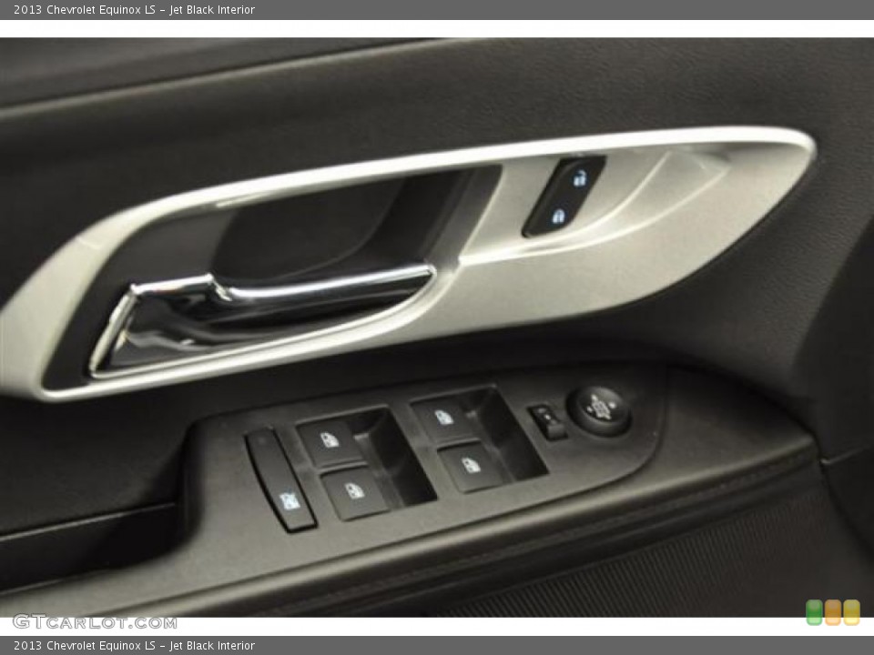 Jet Black Interior Controls for the 2013 Chevrolet Equinox LS #70033479