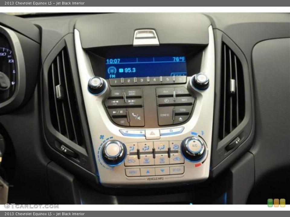 Jet Black Interior Controls for the 2013 Chevrolet Equinox LS #70033586
