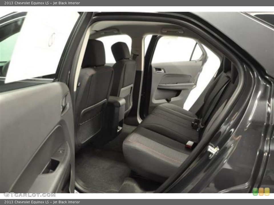Jet Black Interior Rear Seat for the 2013 Chevrolet Equinox LS #70033648
