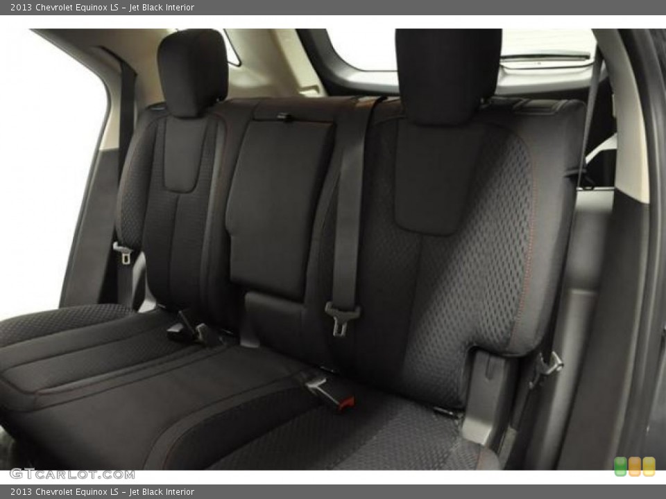 Jet Black Interior Rear Seat for the 2013 Chevrolet Equinox LS #70033657