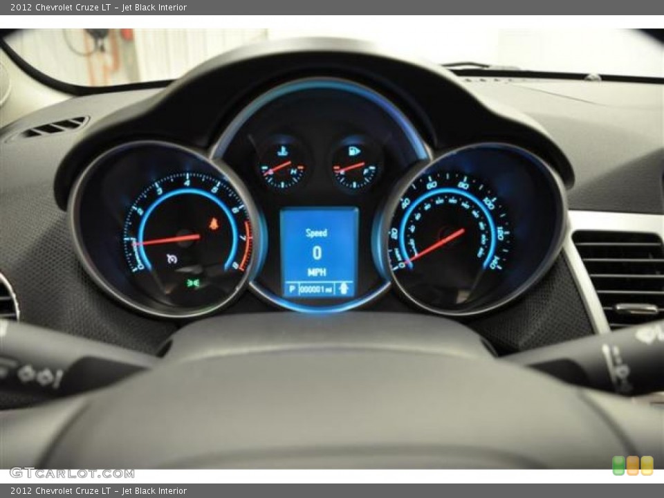 Jet Black Interior Gauges for the 2012 Chevrolet Cruze LT #70033875