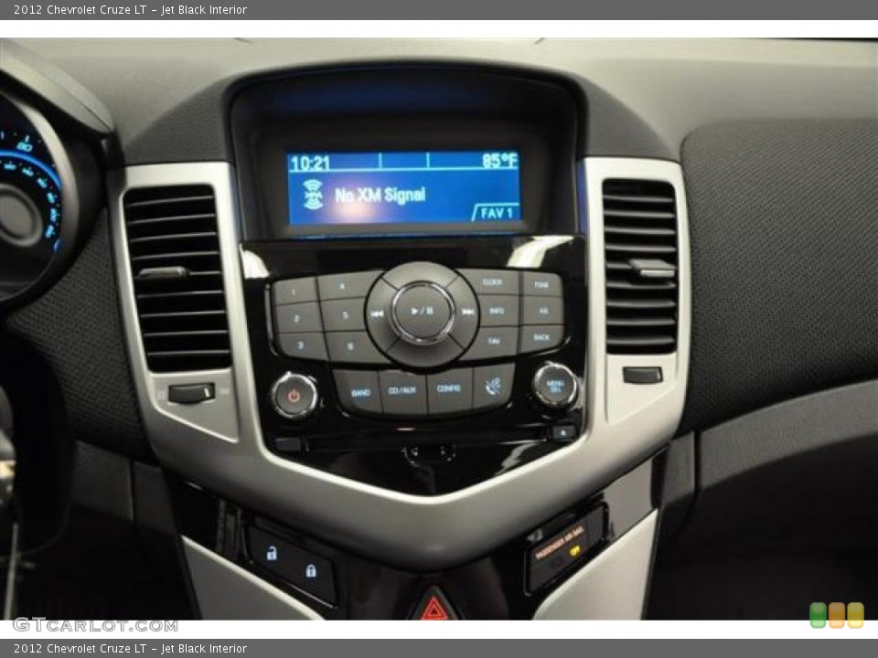 Jet Black Interior Controls for the 2012 Chevrolet Cruze LT #70033897