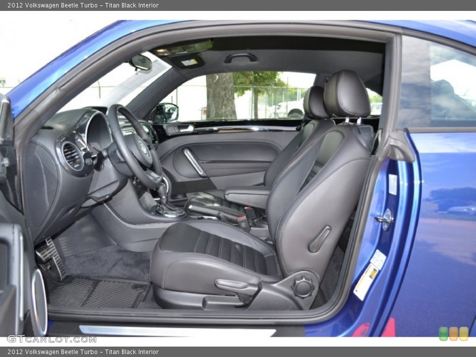 Titan Black Interior Photo for the 2012 Volkswagen Beetle Turbo #70034255