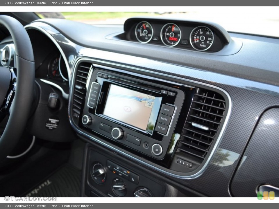 Titan Black Interior Dashboard for the 2012 Volkswagen Beetle Turbo #70034352