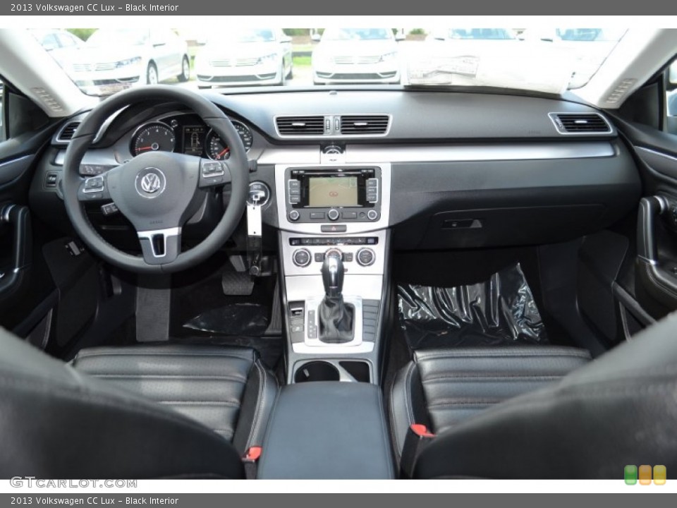 Black Interior Dashboard for the 2013 Volkswagen CC Lux #70035605