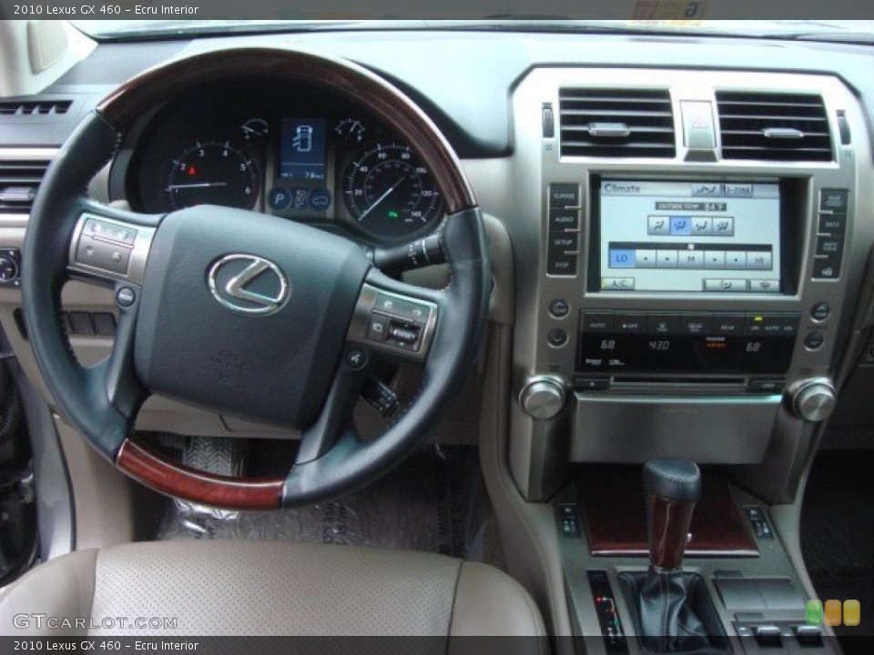 Ecru Interior Dashboard for the 2010 Lexus GX 460 #70035641