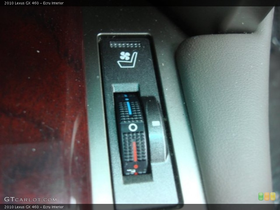 Ecru Interior Controls for the 2010 Lexus GX 460 #70035742