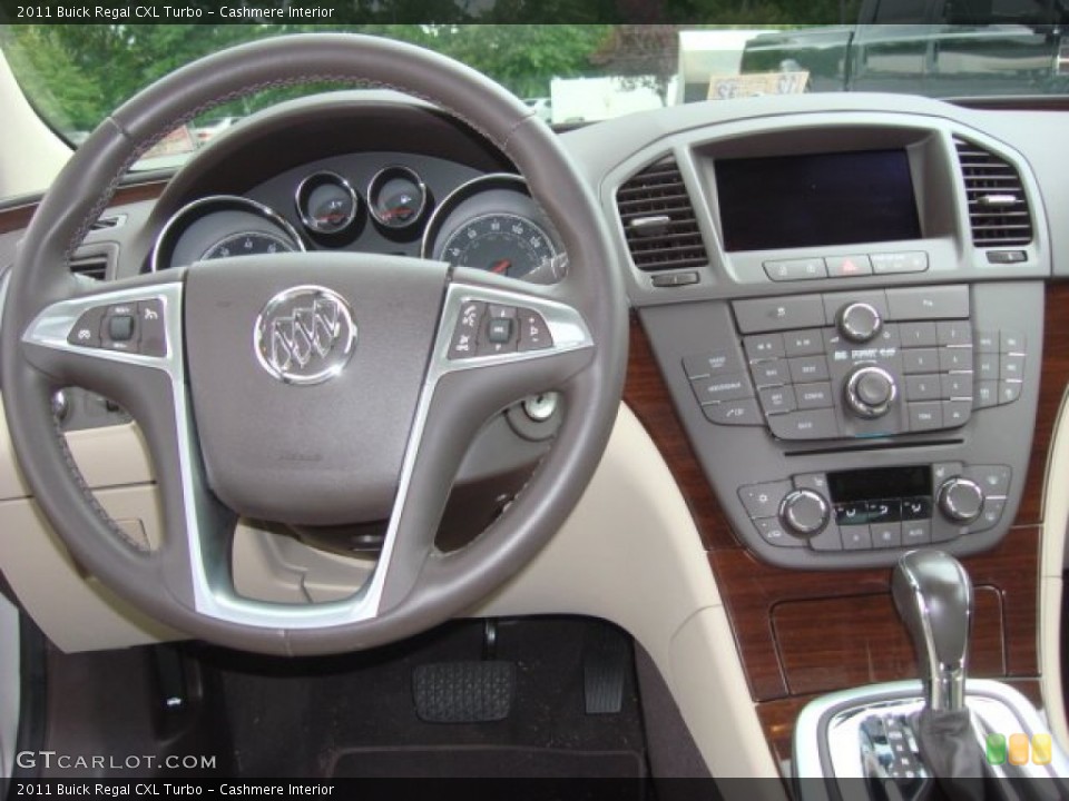 Cashmere Interior Dashboard for the 2011 Buick Regal CXL Turbo #70035924