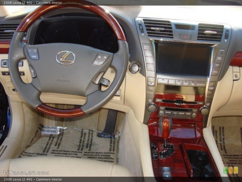 Cashmere Interior Dashboard for the 2008 Lexus LS 460 #70036827