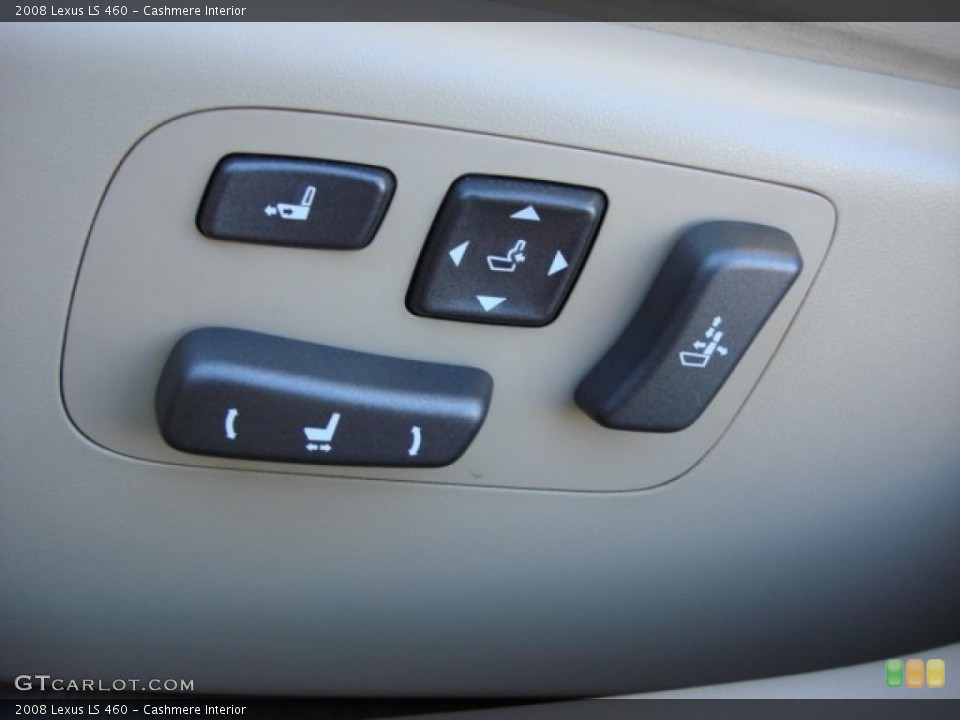 Cashmere Interior Controls for the 2008 Lexus LS 460 #70036839