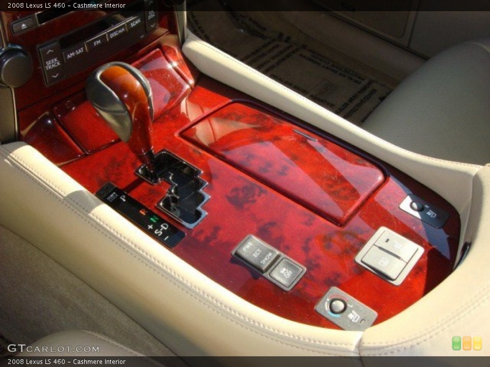 Cashmere Interior Transmission for the 2008 Lexus LS 460 #70036914
