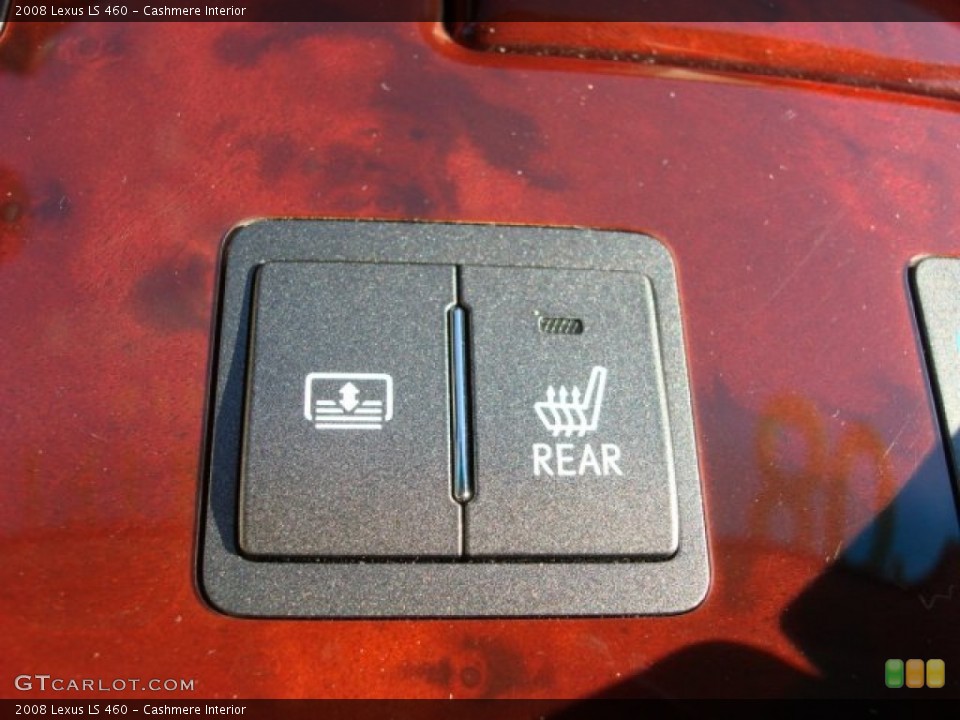 Cashmere Interior Controls for the 2008 Lexus LS 460 #70036938
