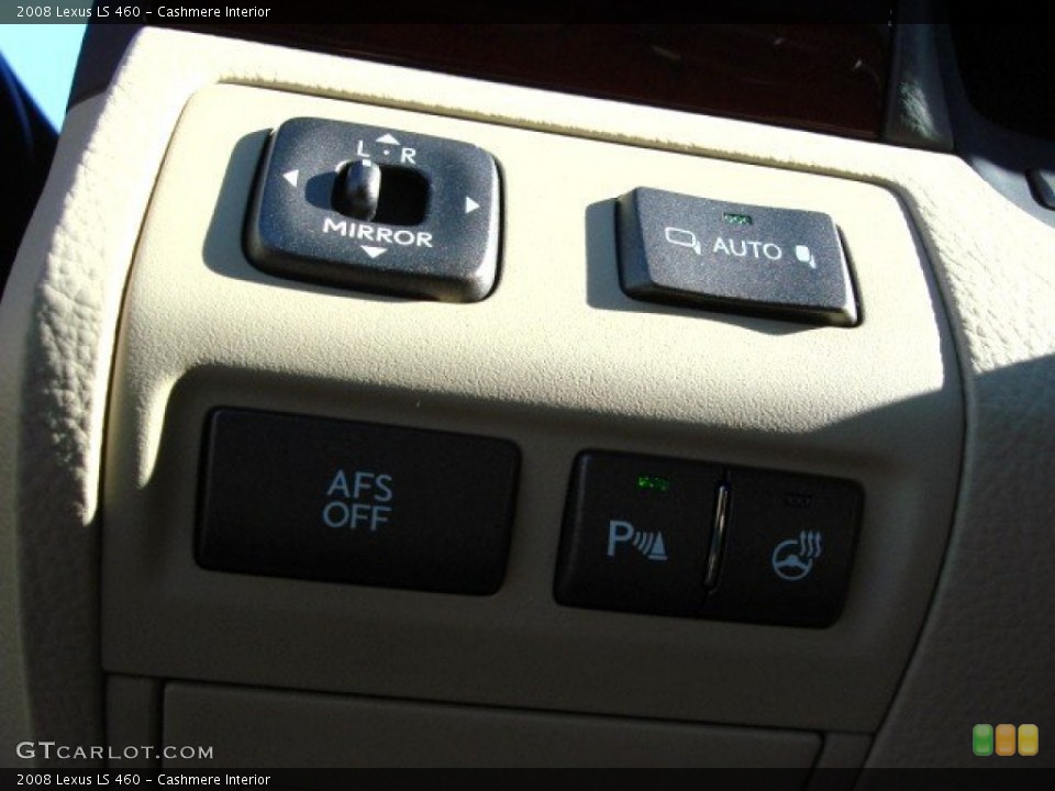 Cashmere Interior Controls for the 2008 Lexus LS 460 #70036972