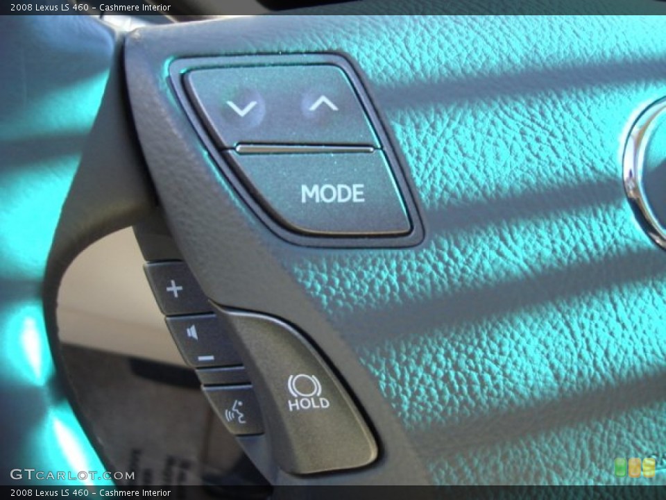 Cashmere Interior Controls for the 2008 Lexus LS 460 #70036984
