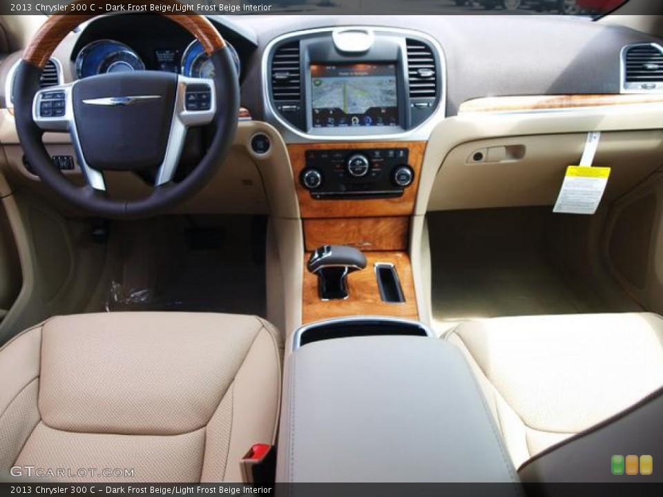 Dark Frost Beige/Light Frost Beige Interior Dashboard for the 2013 Chrysler 300 C #70043363