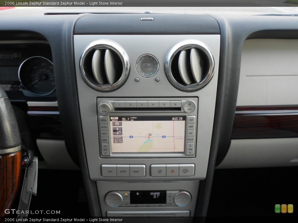 Light Stone Interior Controls for the 2006 Lincoln Zephyr  #70044319