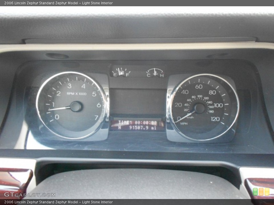 Light Stone Interior Gauges for the 2006 Lincoln Zephyr  #70044342