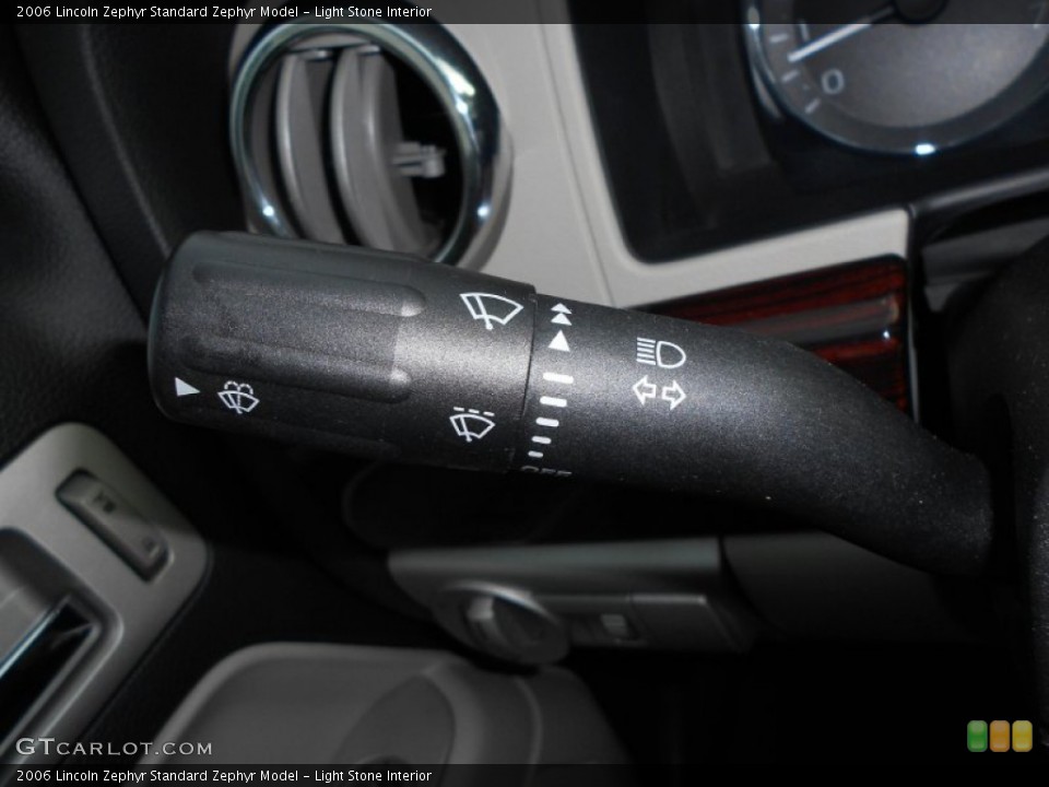 Light Stone Interior Controls for the 2006 Lincoln Zephyr  #70044362